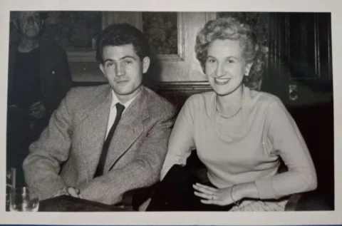 My beloved sister Peg passed away yesterday. Here she is with her husband Michae