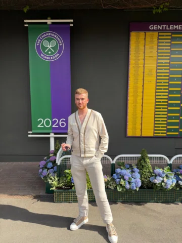 Wimbledon 2026 🥎❤️

The outfit is giving daddy’s trust fund when realistically 