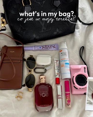 Co nosicie na codzień w torebce?👜🌸

#whatsinmybag #armanibeautypoland #fragran