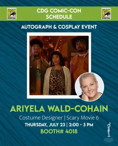 WAZZUP… @comic_con ! So excited to meet all the #Scarymovie fans! Come say hi, g