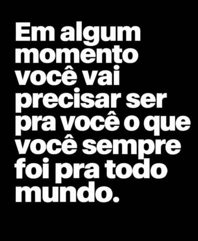 ‼️ PEGA ESSA PALAVRA AQUI ‼️

Em algum momento, você vai descobrir que nem todo 
