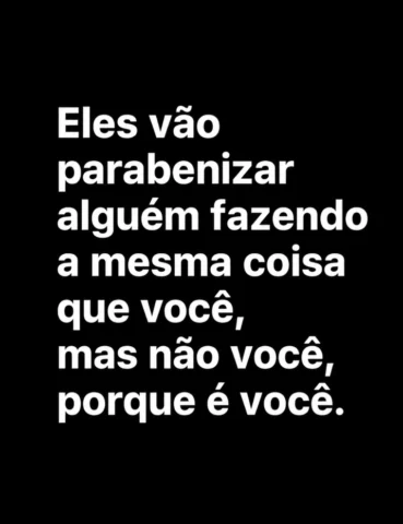 ‼️ PENSA NISSO ‼️

A verdade é que algumas pessoas nunca tiveram problema com o 
