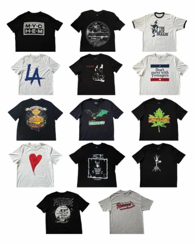 ALL OF THE LONG LIVE THE BLACK PARADE CITY EXCLUSIVE SHIRTS 🗡️

Which one is yo