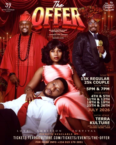 You are married…Your spouse comes home and says-
Someone wants to give us ₦100 m