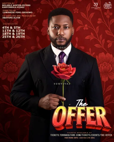 The third weekend is here…

THE OFFER is an interactive stage play  showing all 