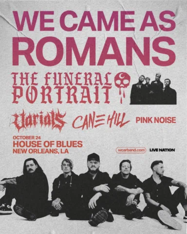 new orleans - tickets are on sale now for our show on 10/24 with @tfp_devotion ,