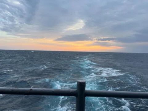 Just part of the underway🤍🌊#fyp #explore