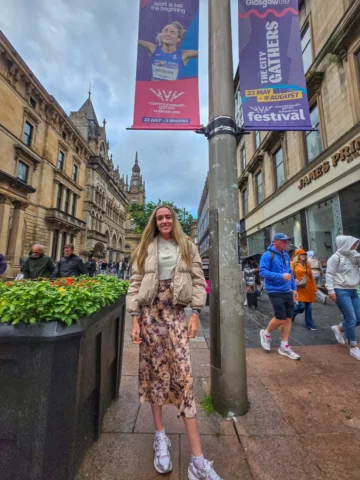 Thankfully you'll only have to look at my face plastered all over Glasgow for a 