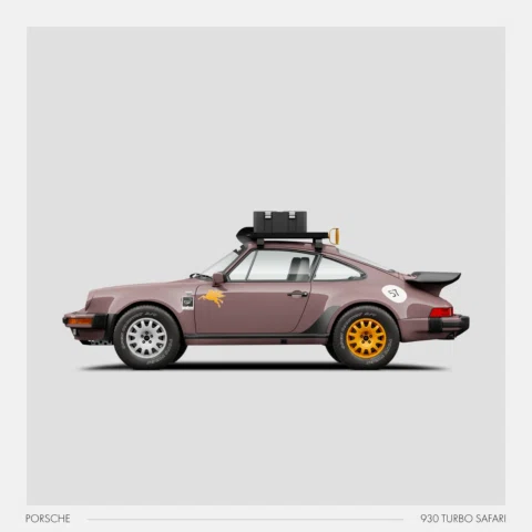 Currently my favorite 930 Turbo out there. Color pairing and mismatched wheels h