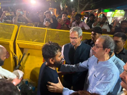 आज दिल्लीतील जंतर मंतर येथे देशातील तरुणांनी पुकारलेल्या आंदोलन स्थळी पक्षप्रमुख