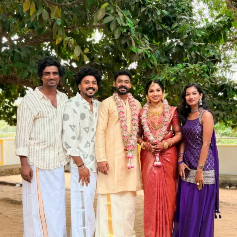 Happy married life @selexsj @riya_rajeev 

@visual_machaan 
@anandan_sl 
@zennut