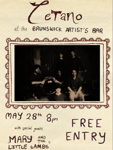 So excited to play the Artist’s Bar with @maryandthelittlelambsband 
and it’s FR