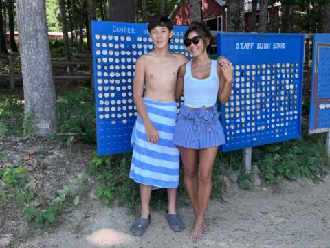 Last visiting day as a camper 🏕️🤍

Got smoked in handball by the dads and brot