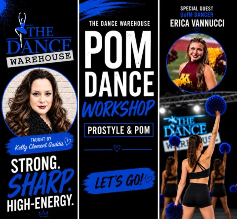 So excited to be teaching the POM workshop @thedancewarehousemn this week…Tuesda