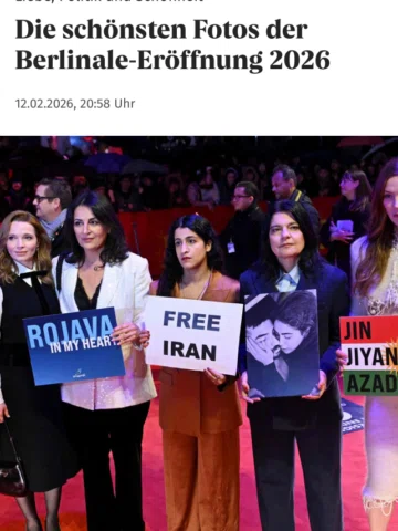 Die #Berlinale ist politisch! Filme sind politisch. Schweigen auch, deshalb habe