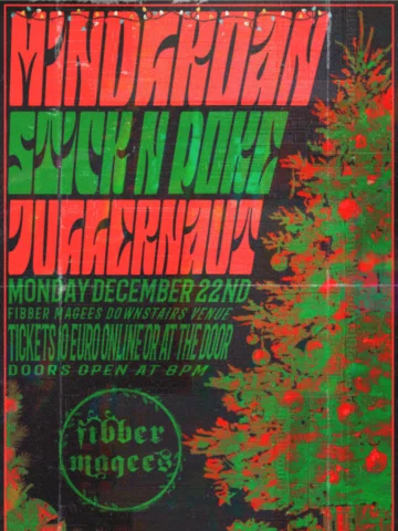We are so happy to be playing in Dublins legendary @fibbermagees.ie on Monday th