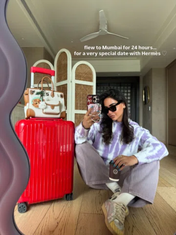 24 hours in Mumbai to discover the new @hermes Plein Air Luminous Matte Foundati