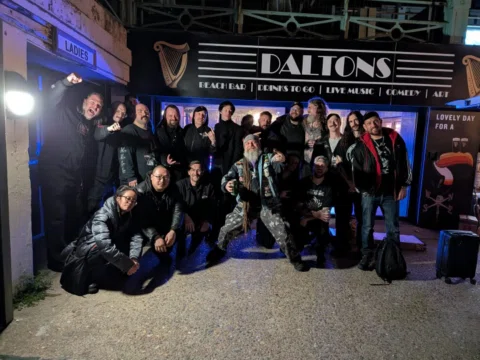 The tour party of best friends.