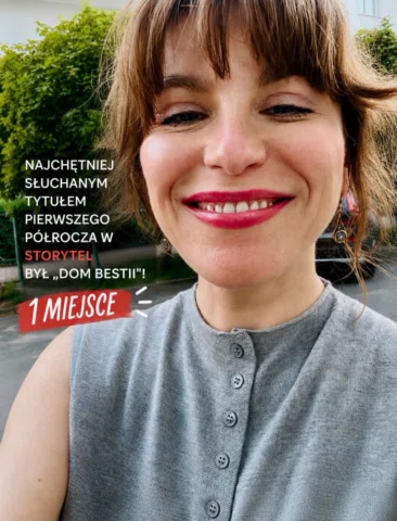 No dobrze… Tego się nie spodziewałam. 🥹❤️ „Dom bestii” został najchętniej słuch
