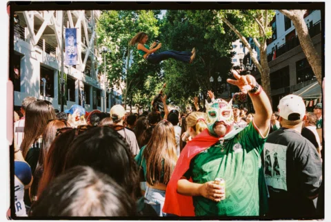 Mexico vs Ecuador watch party hosted by @sjearthquakes & @visitsanjose 

With Ko