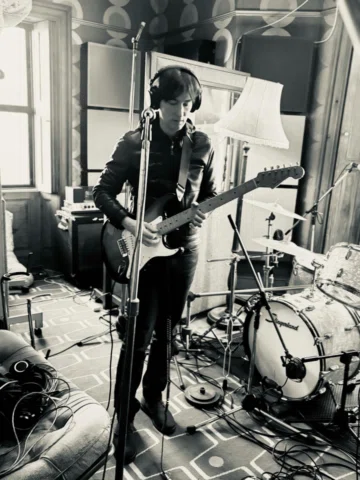 Recording Sunset @normansrareguitars #strat #stratocaster
#newmusic #indiemusic