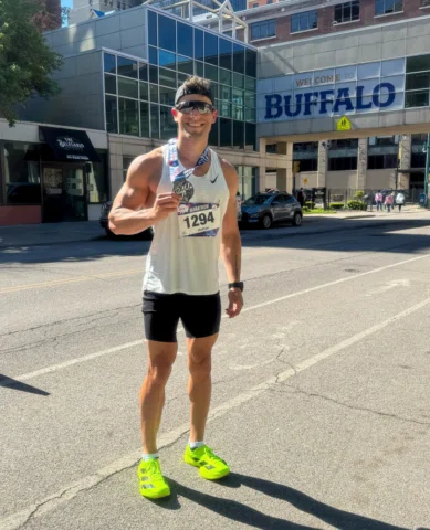 2:56:54 marathon complete! 

2nd ever marathon, broke my foot last year during r