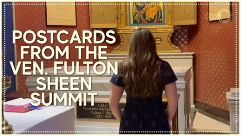 Postcards sent with love from a girl counting down the days until “Blessed Fulto