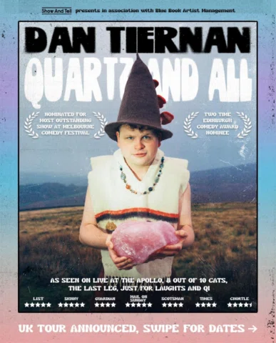 Quartz and All is going on tour! I’m bringing it to all of the UK after Edinburg