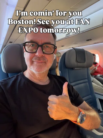 See you tomorrow @fanexpoboston! Check my other posts for the secret word to get