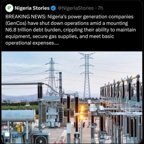 With GenCos shutting down over a ₦6.8T debt, it’s clear why Aso Rock made the mo