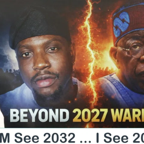 VDM thinks Tinubu is planning beyond 2027 (3rd term).
But I see something else.
