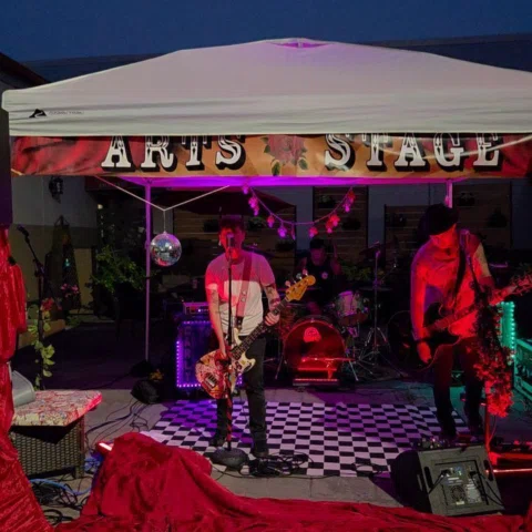 sooo much fun at @aliveafterfive yesterday with our headliner band @misfitsaints