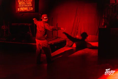Movement under red light.
A room listening as the afternoon opens.
First steps, 