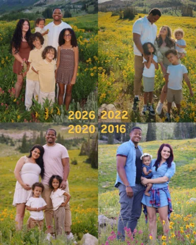 Our growing family over the last 10 years 💛

We’ve been coming to this same spo