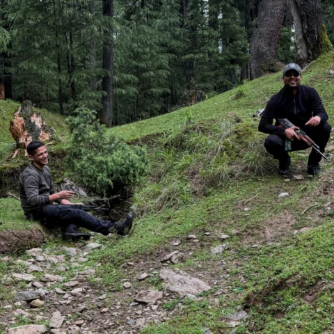 Through sweat and struggle, we earned our brotherhood @alfa_sierra45 #indianarmy
