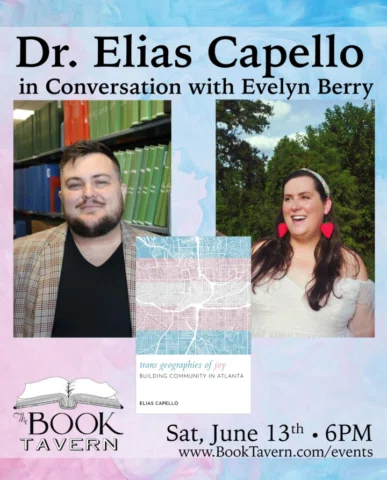 Coming up at the Book Tavern | June 13th | 6pm 🌸🌸