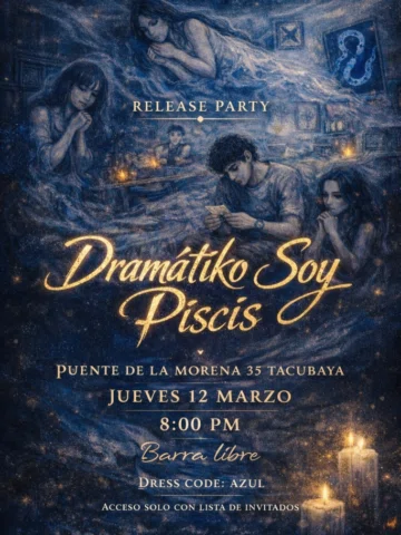 ES HOY 🫶🏻 nos vemos en Release party de mi nuevo álbum “DRAMATIKO SOY PISCIS” 