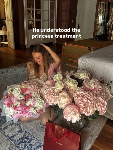 Forever the girl who loves flowers so much