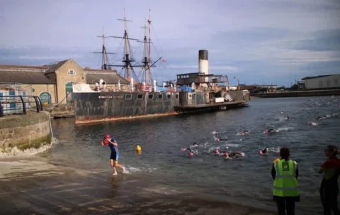 Great morning yesterday at the @wilddeerevents Hartlepool Big Lime Triathlon. Th