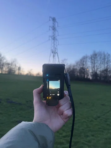 the view vs the photo on insta360 ace pro 2