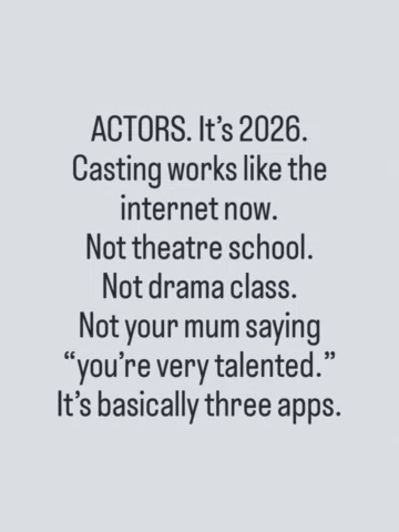 Save this.

Or send it to an actor whose Spotlight currently looks like a jumble