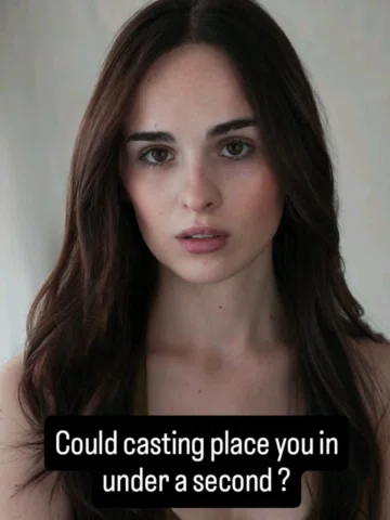 These aren't just four nice photos.
They're four different casting conversations