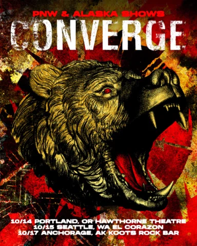 Converge announce October PNW & Alaska shows
Tix on sale: convergecult.com

Conv