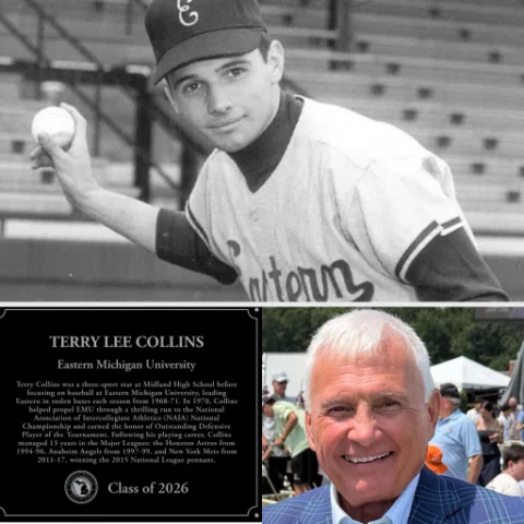 Terry Collins will be inducted into the Michigan Baseball Hall of Fame on August
