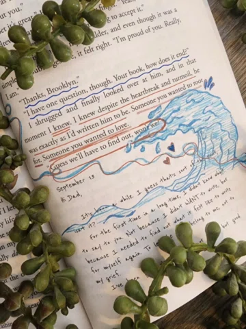 "I knew despite the heartbreak and turmoil, he was exactly as I'd  written him t