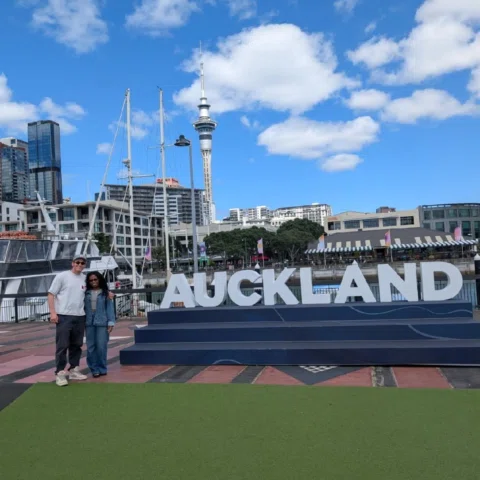 Auckland, New Zealand 🥹 A time was had. Such a beautiful country. Good food. Go