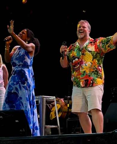 THE BROADWAY FESTIVAL!

Singing backup for the legendary AUDRA MCDONALD!

Thank 