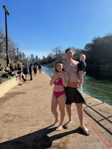 Happy New Year!!! 

Wyatt’s 1st @bartonspringspool polar plunge

2025 brought us