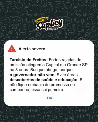 🚨 ALERTA EM DEFESA DE SÃO PAULO!!! 🚨

Evite depender dos trens privatizados, d