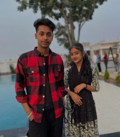 Today best photo ❤️❤️আমি আর টনি দাদা ❤️❤️😘😘শুভ সন্ধা